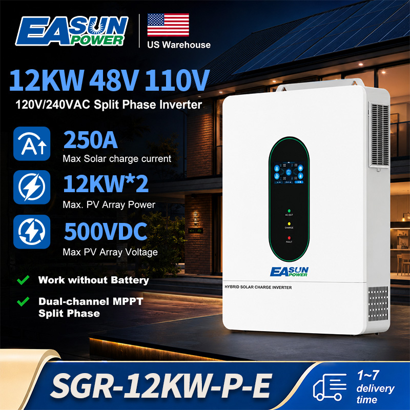 Grid Tie Inverter Limiter 2000W - EASUN POWER محول طاقة شمسية هجين