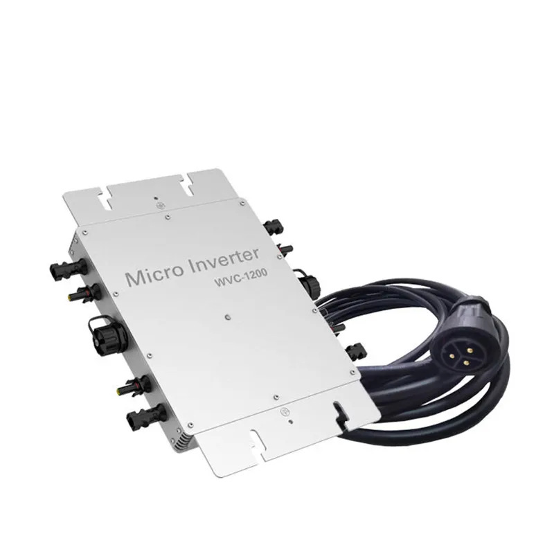شبكة التعادل واط الشمسية مايكر - مراجعة Micro Inverter 1400W Solar Grid Tie وسعره