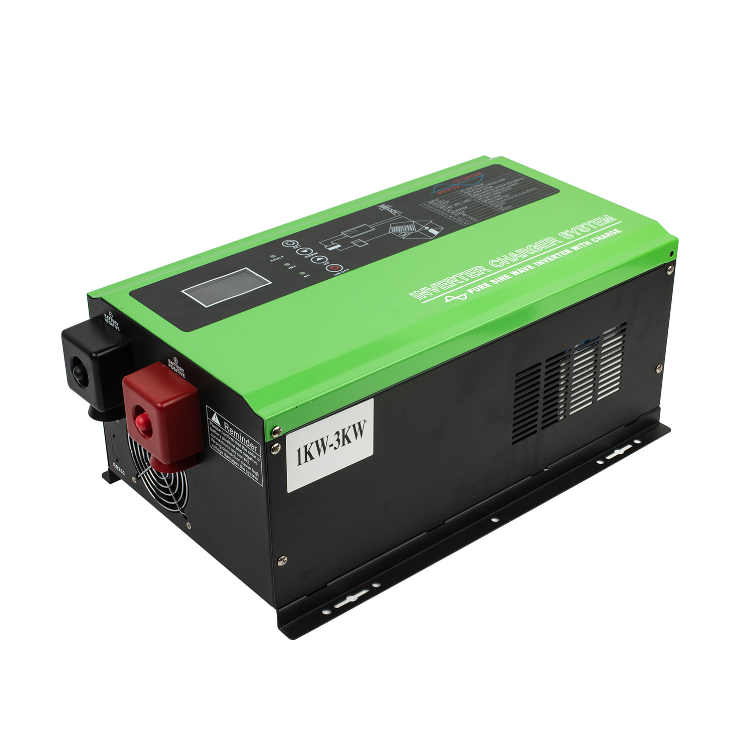 محول طاقة شمسية خارج الشبكة 12 - مراجعة Off Grid Solar Inverter 48V 6000W وسعره