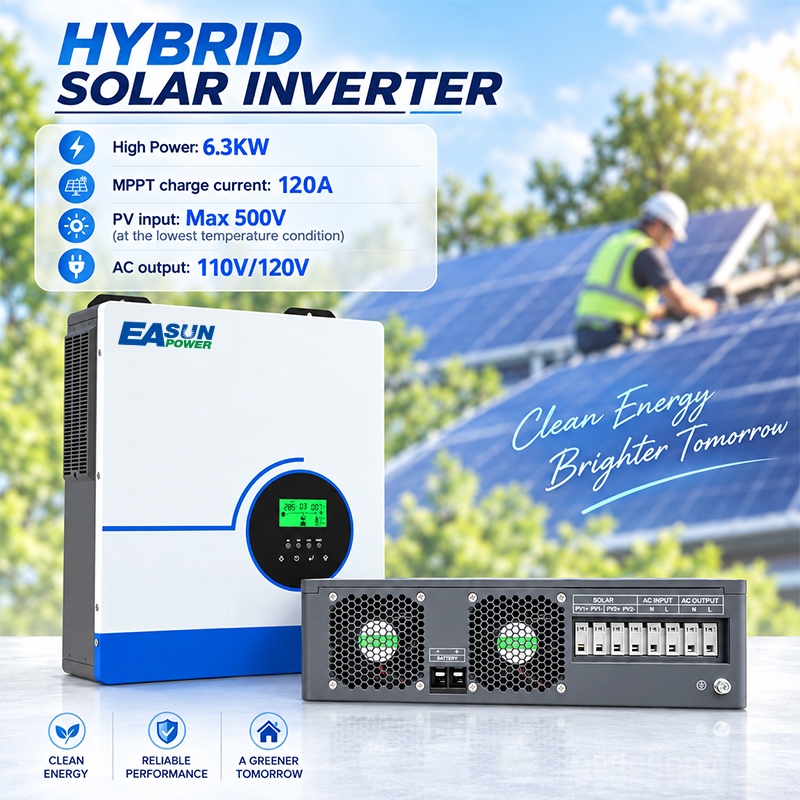 EASUN POWER محول طاقة شمسية هج - مراجعة Grid Tie Inverter Limiter 2000W وسعره