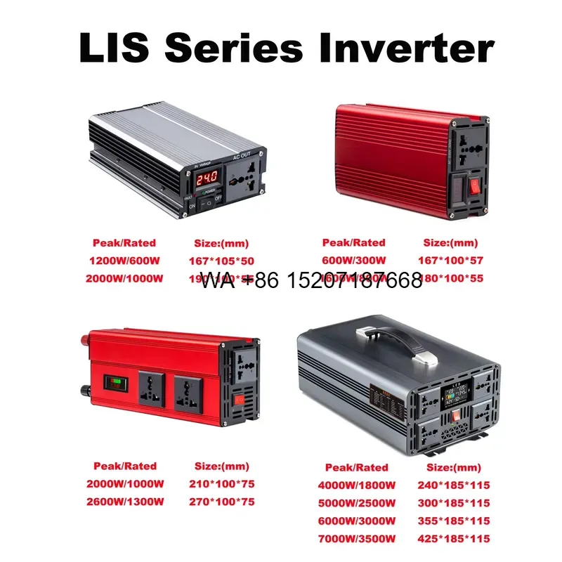 محول طاقة موجة جيبية نقية Wmwm - مراجعة Pure Sine Wave Inverter 5000W 48V 220V وسعره