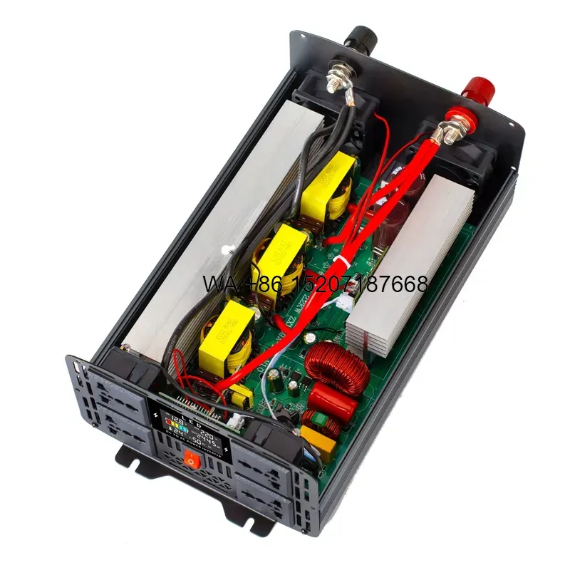 محول طاقة موجة جيبية نقية Wmwm - مراجعة Pure Sine Wave Inverter 5000W 48V 220V وسعره