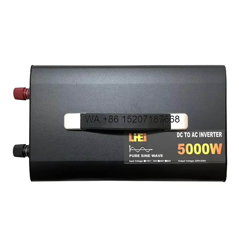 محول طاقة موجة جيبية نقية Wmwm - مراجعة Pure Sine Wave Inverter 5000W 48V 220V وسعره